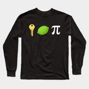 Key lime Pie Design funny Long Sleeve T-Shirt